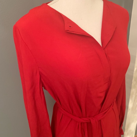 Diane Von Furstenberg Dress~Harvest Red~4 - Picture 2 of 8